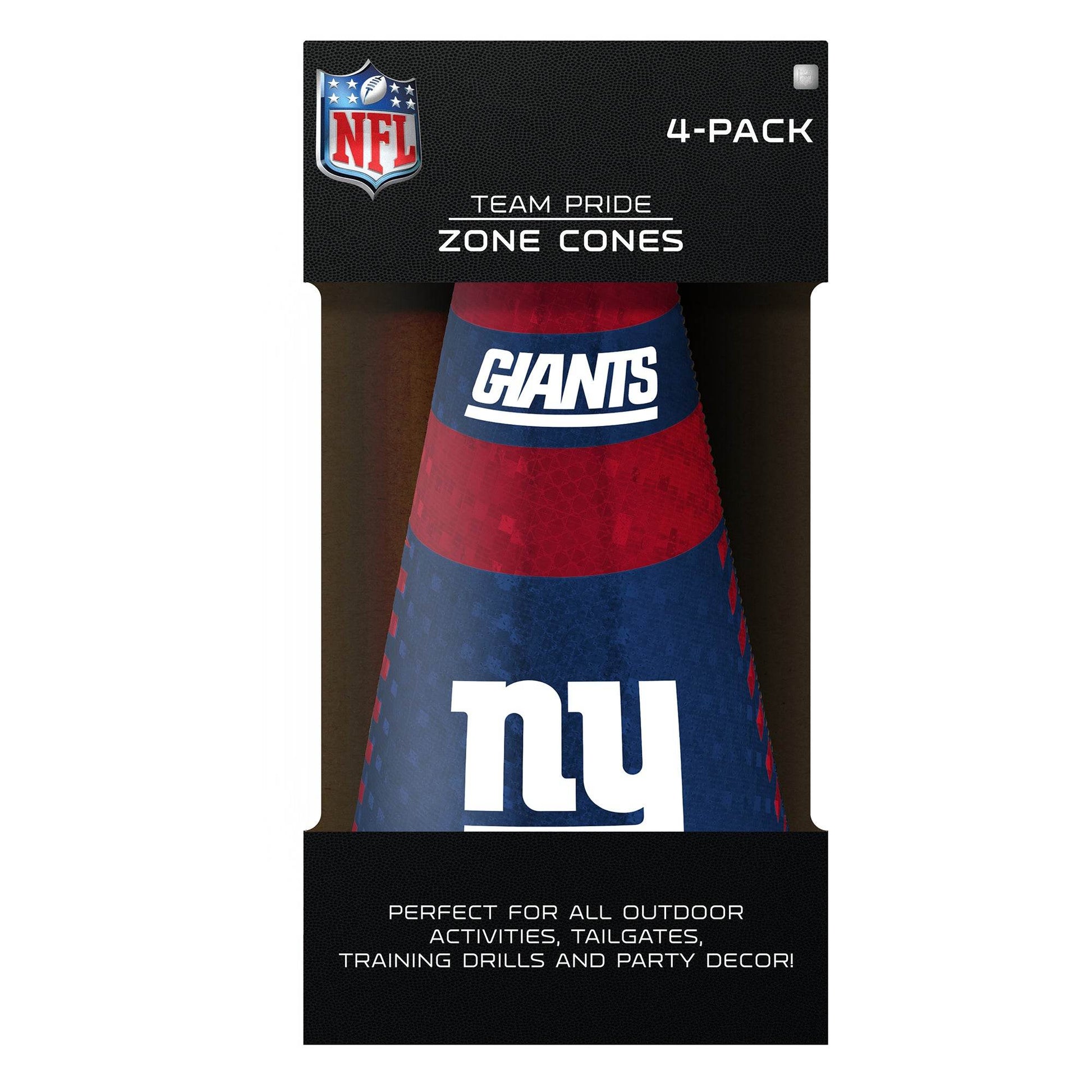 New York Giants Zone Cones 4 Pack Officially Licensed - ToylandEU