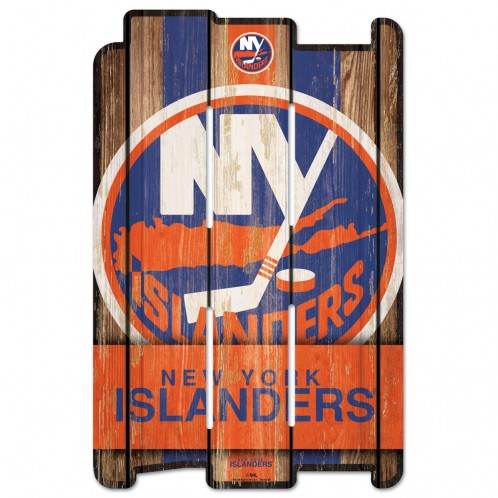 New York Islanders 11x17 Wood Fence Sign Special Order - ToylandEU