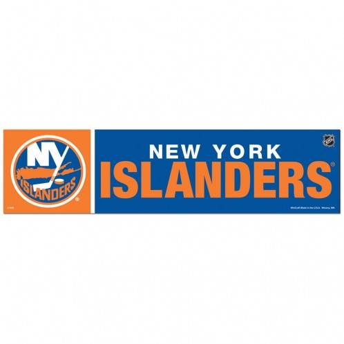 New York Islanders 3x12 Bumper Strip Decal Self Adhesive - ToylandEU