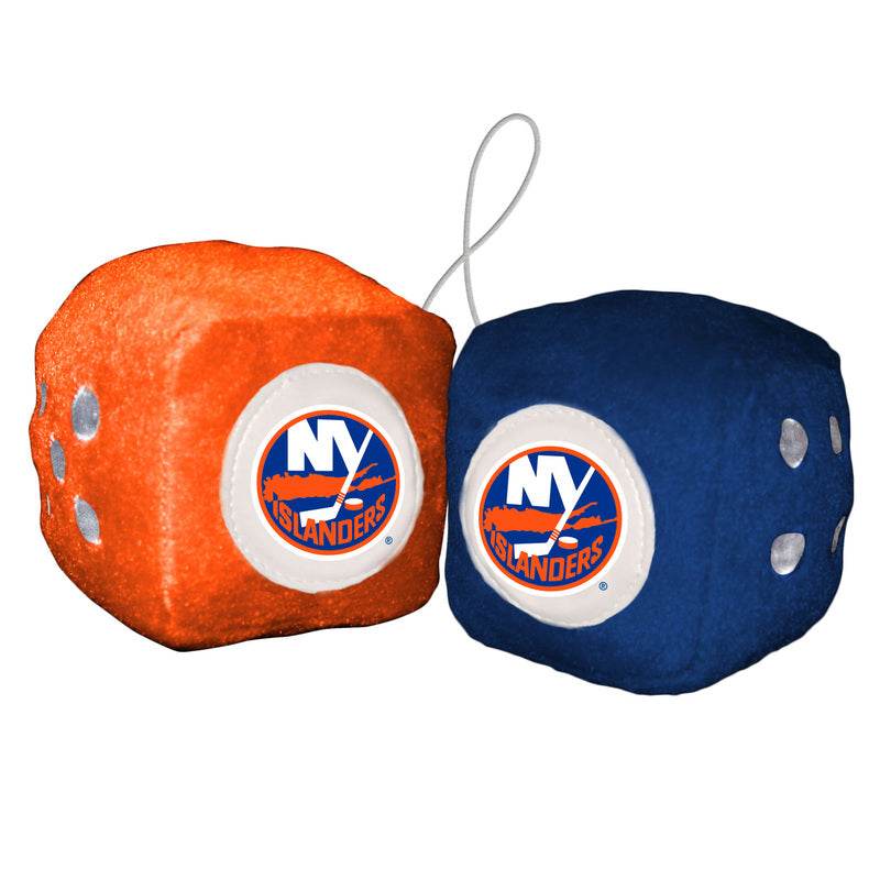 New York Islanders Fuzzy Dice Plush Hanging Decor Display - ToylandEU