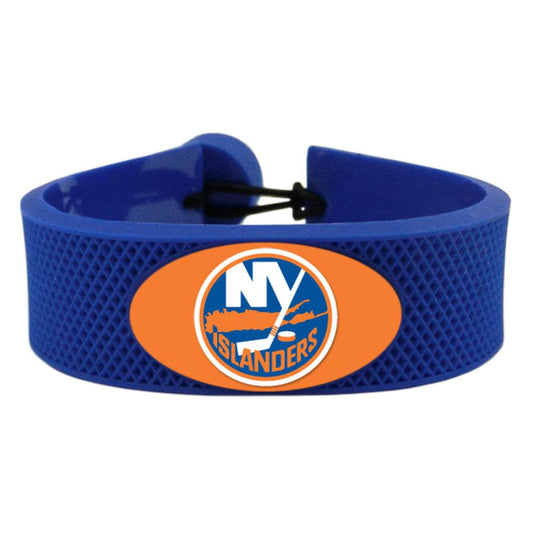 New York Islanders Leather Bracelet With Ceramic Bead - ToylandEU