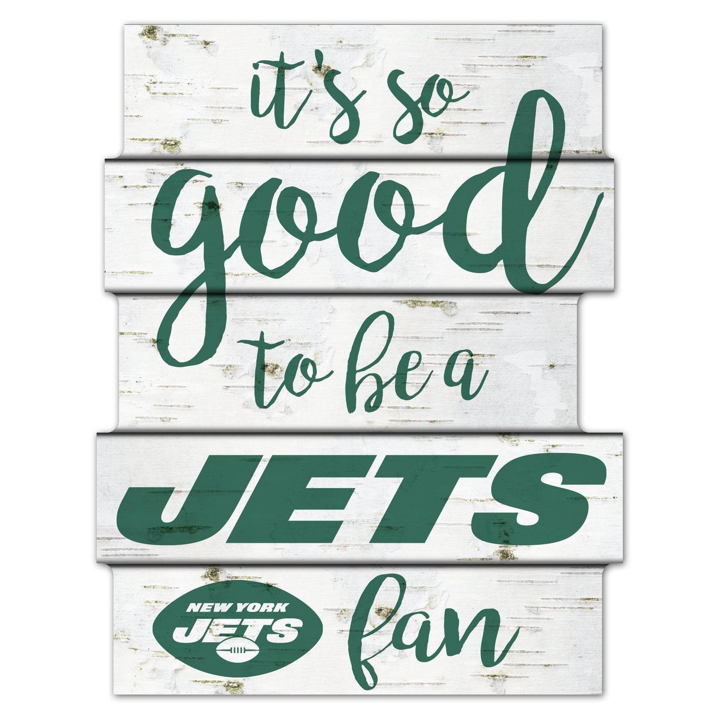 New York Jets 11x14 Wood Sign Official Good To Be A Fan - ToylandEU