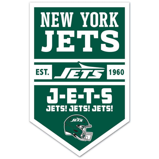 New York Jets 11x17 Premium Wood Chevron Sign for Fan Cave - ToylandEU