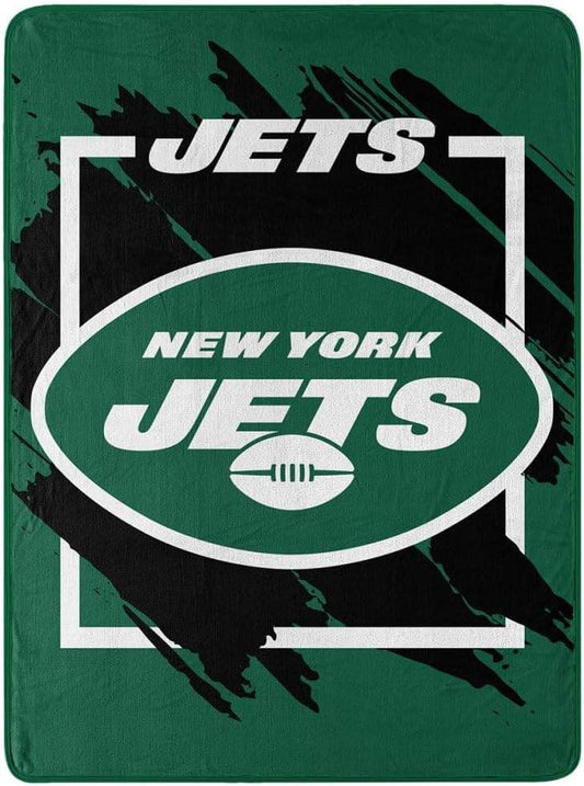 New York Jets 46x60 Micro Raschel Team Logo Blanket - ToylandEU