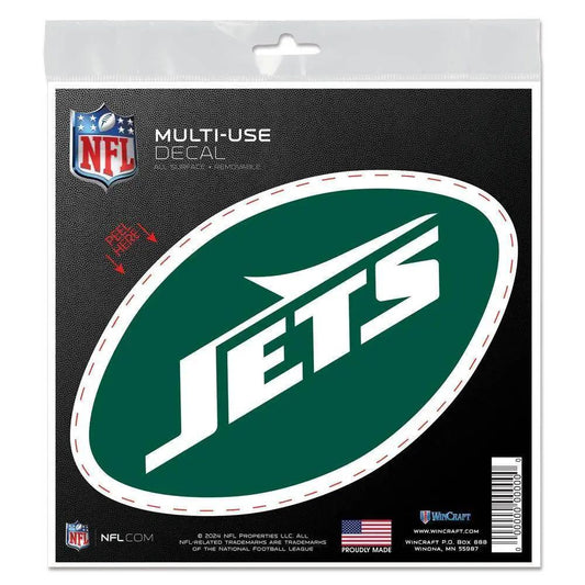  New York Jets 6x6 All Surface Vinyl Decal Logo Sticker -  ToylandEU™