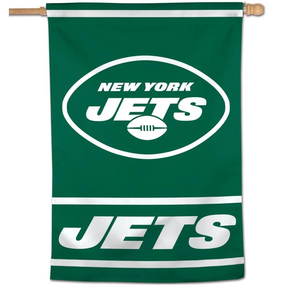 New York Jets Banner 27x37 Vertical Nylon Indoor Outdoor - ToylandEU