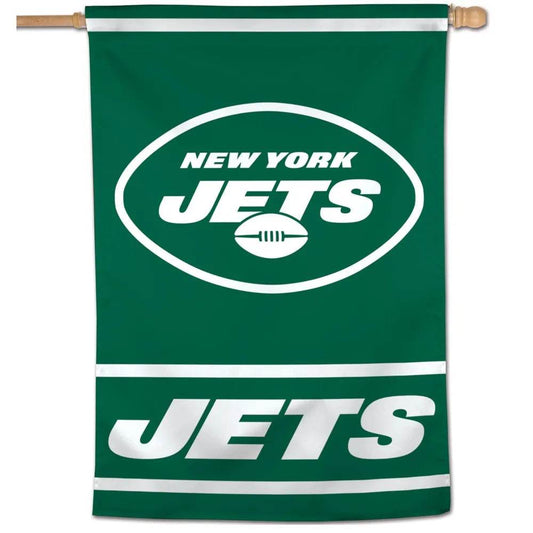 New York Jets Banner 27x37 Vertical Nylon Indoor Outdoor - ToylandEU