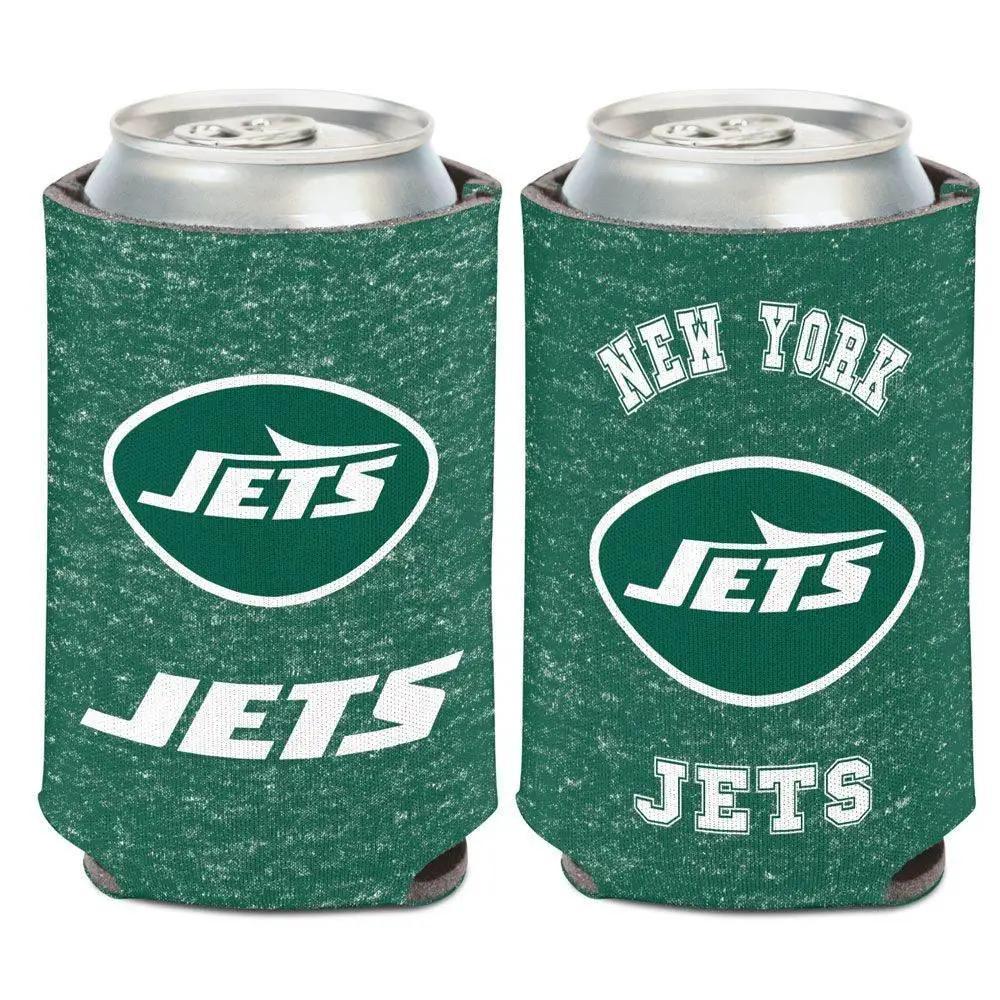  New York Jets Can Cooler Heathered 12 Oz Foam Sleeve -  ToylandEU™