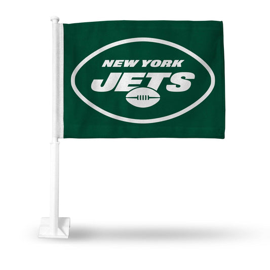 New York Jets Car Flag With Window Attachment For Fans - ToylandEU