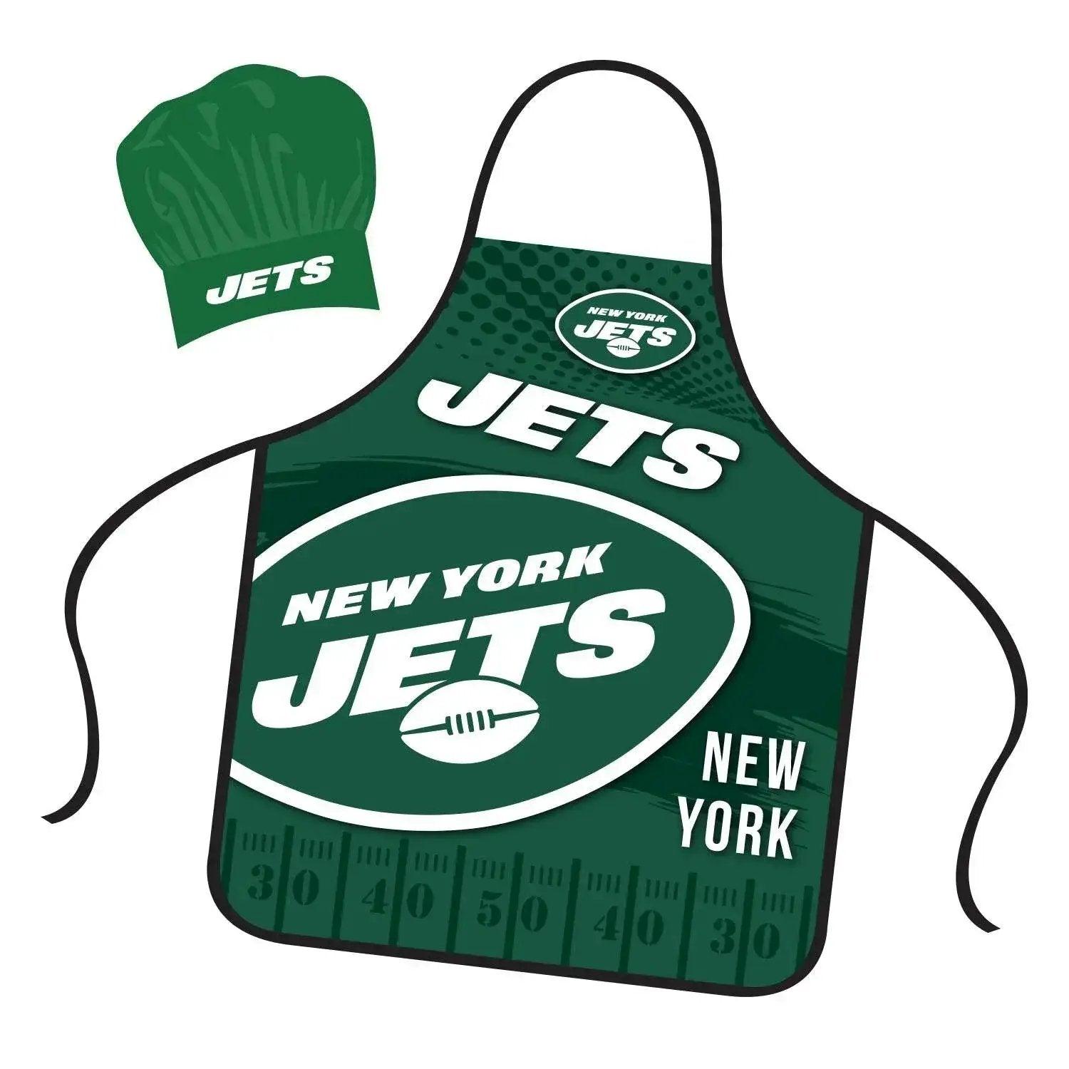  New York Jets Chef Hat And Apron Set For Fans And Cooks -  ToylandEU™
