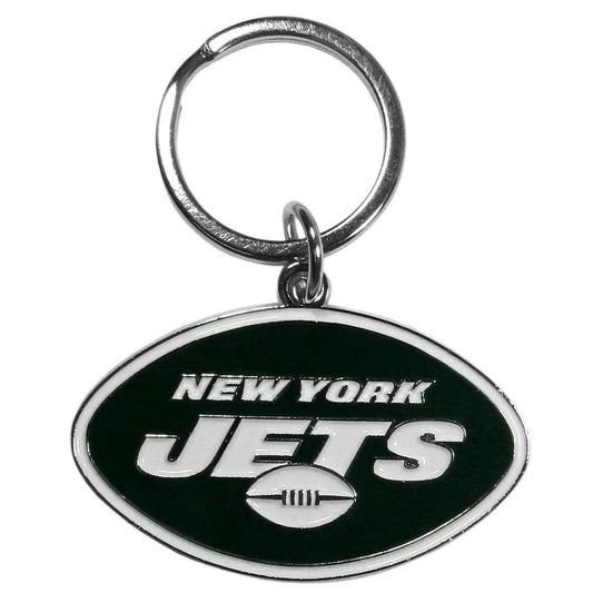  New York Jets Chrome Logo Cut Keychain -  ToylandEU™