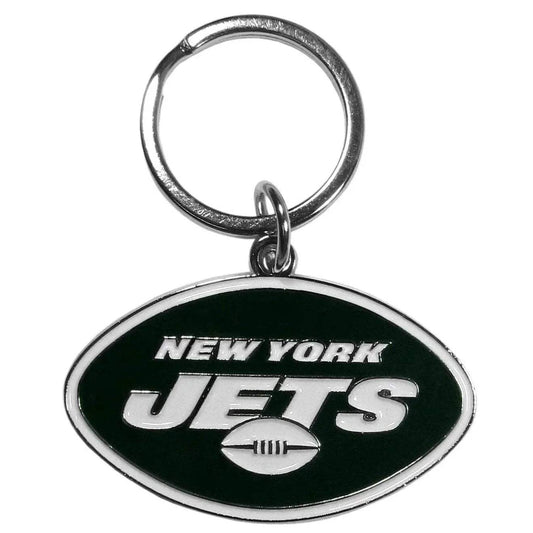  New York Jets Chrome Logo Cut Keychain -  ToylandEU™