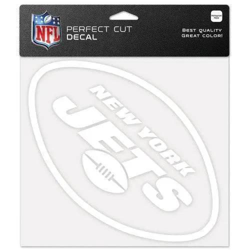  New York Jets Decal 8x8 Die Cut White -  ToylandEU™