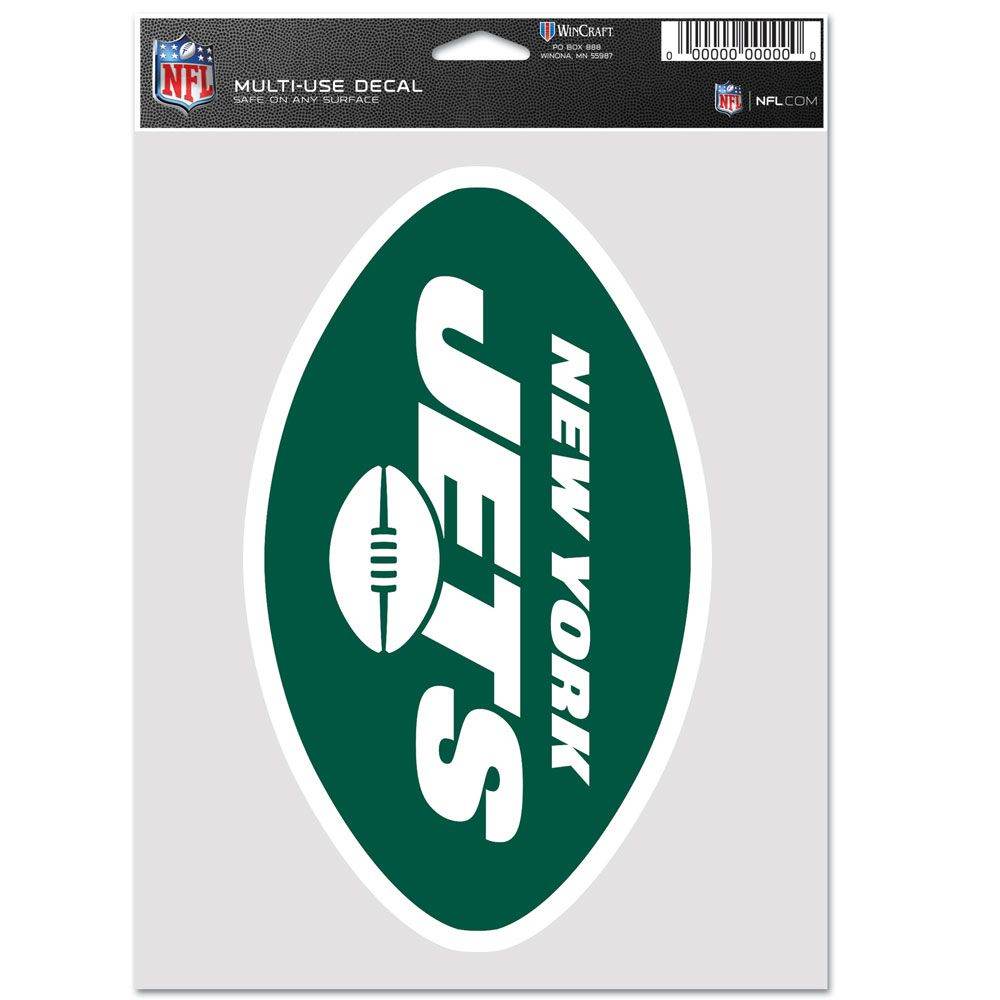 New York Jets Decal Pack Multi Use Fan Decals by Wincraft - ToylandEU