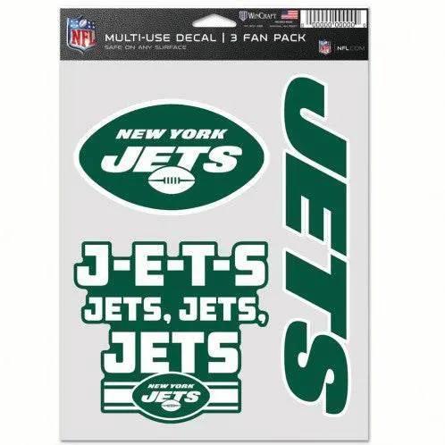  New York Jets Decal Set 3 Pack for Indoor and Outdoor Use -  ToylandEU™