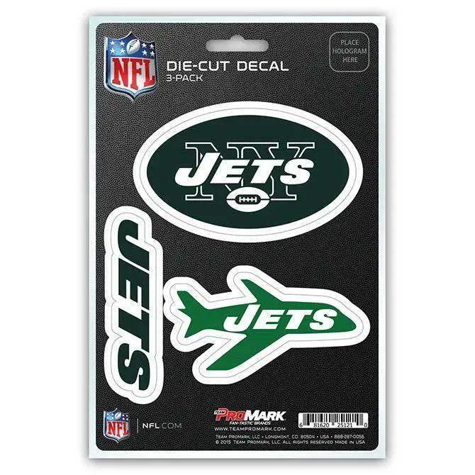  New York Jets Die Cut Decals 3 Pack Premium Vinyl Outdoor -  ToylandEU™