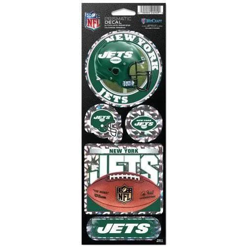  New York Jets Die Cut Prismatic Decal Sheet 4x12 Stickers -  ToylandEU™