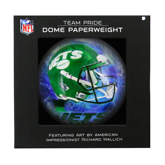 New York Jets Domed Glass Paperweight Officially Licensed - ToylandEU