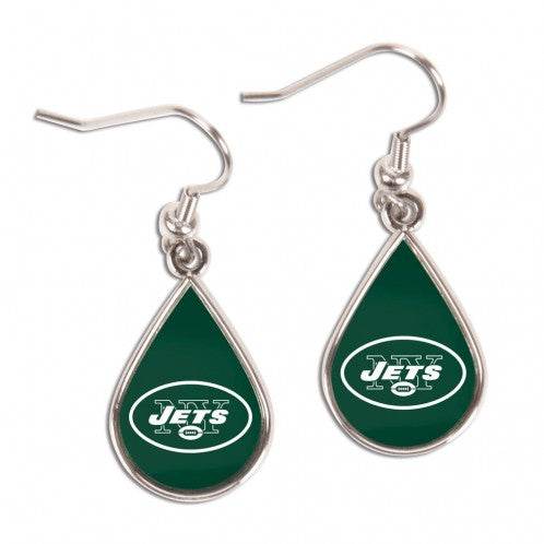 New York Jets Earrings Tear Drop Style Special Order - ToylandEU