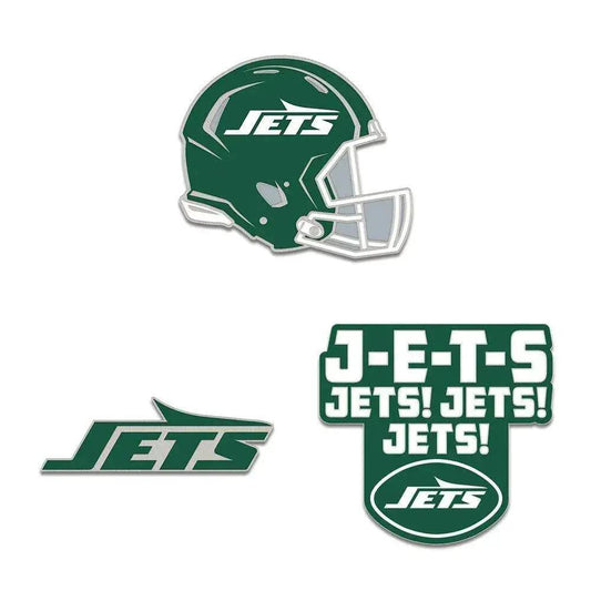  New York Jets Enamel Pin Set Three Piece Collectible -  ToylandEU™