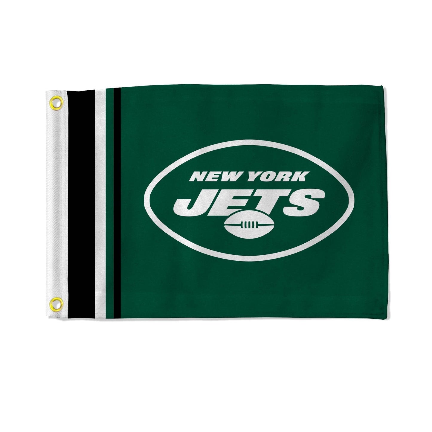 New York Jets Flag 12x17 Striped Utility Outdoor Gift - ToylandEU