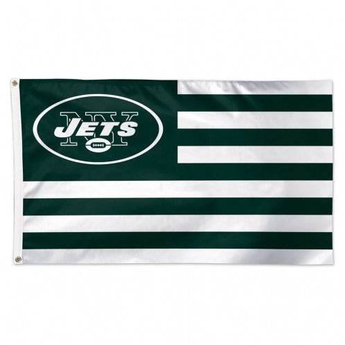 New York Jets Flag 3x5 Deluxe Americana Design Edition - ToylandEU