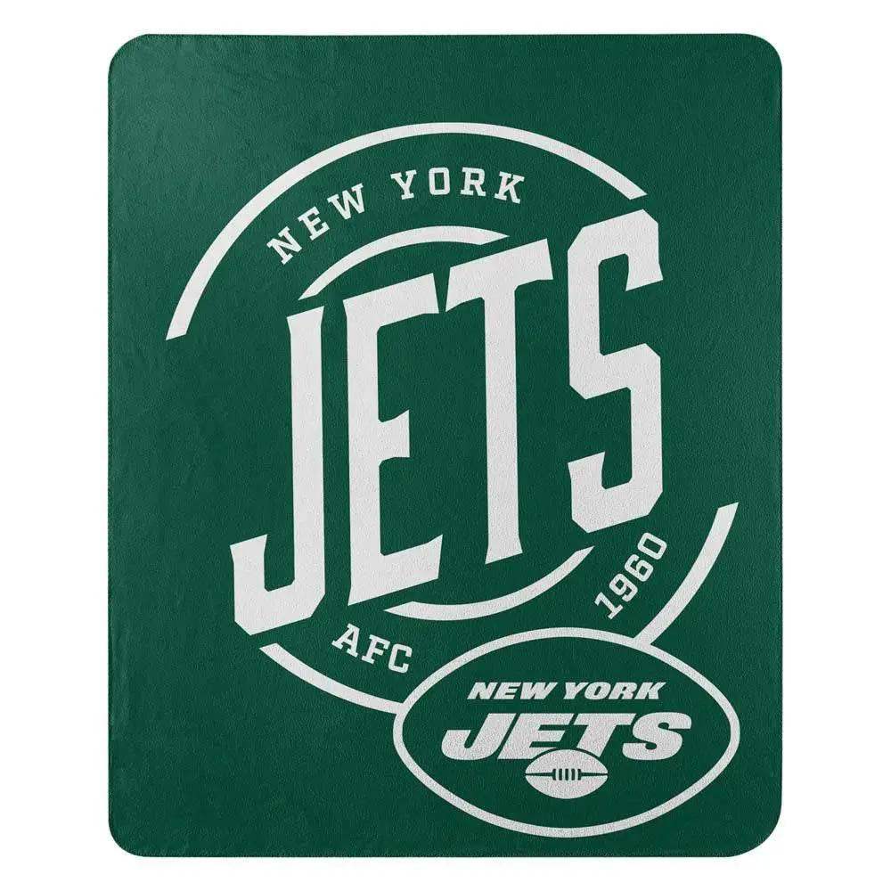 New York Jets Fleece Blanket 50x60 Campaign Design Series - ToylandEU