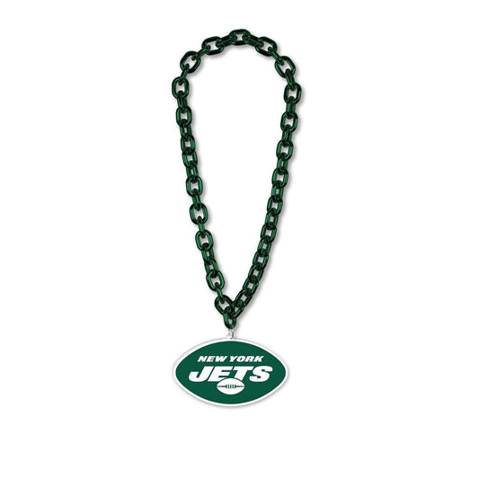 New York Jets Foam Logo Necklace on 38 Inch Chain Official - ToylandEU