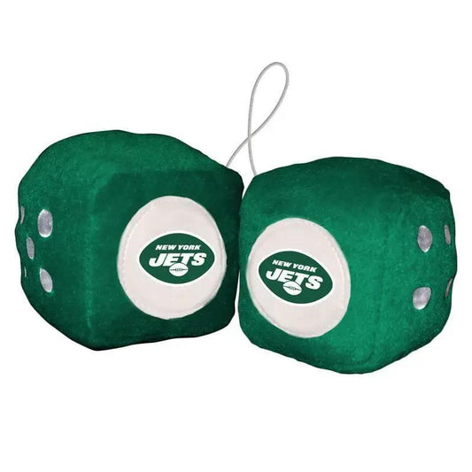  New York Jets Fuzzy Dice Alternate Color NFL Gear Edition -  ToylandEU™