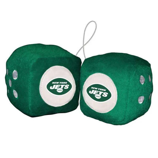  New York Jets Fuzzy Dice Alternate Color NFL Gear Edition -  ToylandEU™