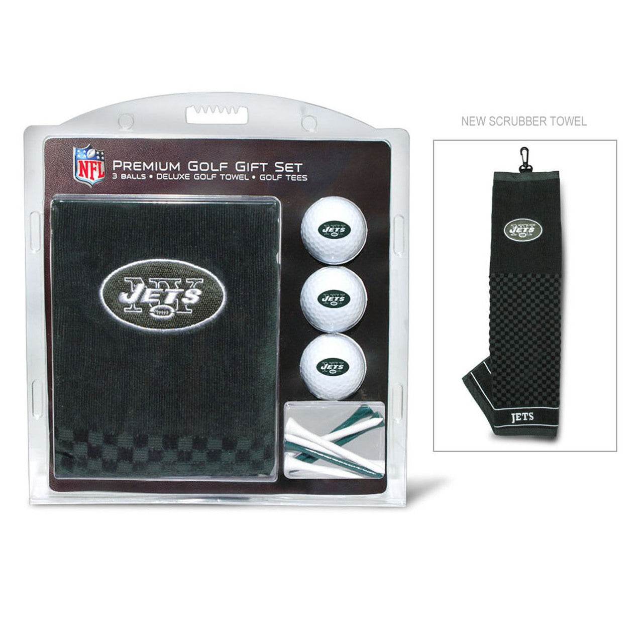 New York Jets Golf Gift Set With Embroidered Towel Bundle - ToylandEU