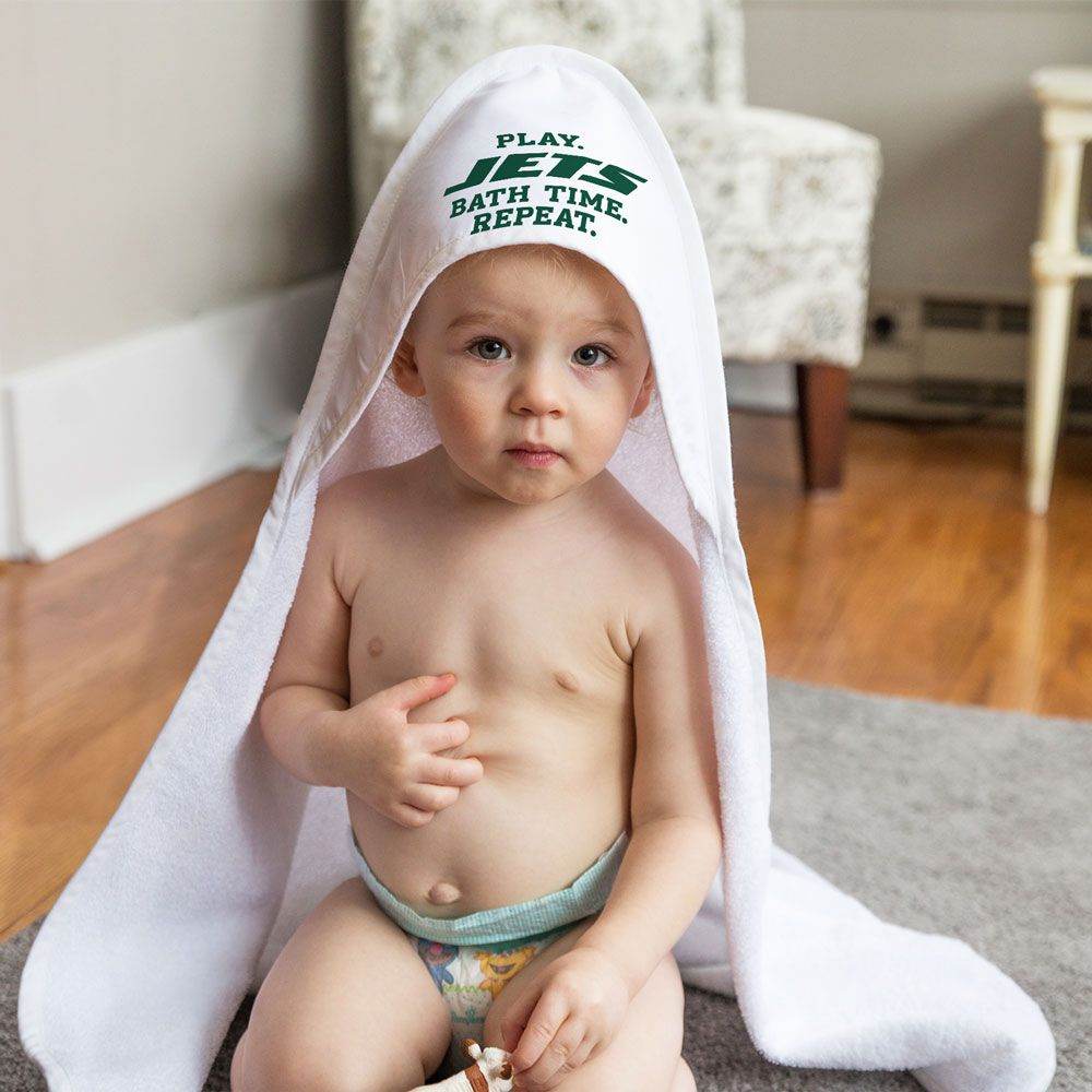 New York Jets Hooded Baby Towel All Pro NFL Licensed - ToylandEU