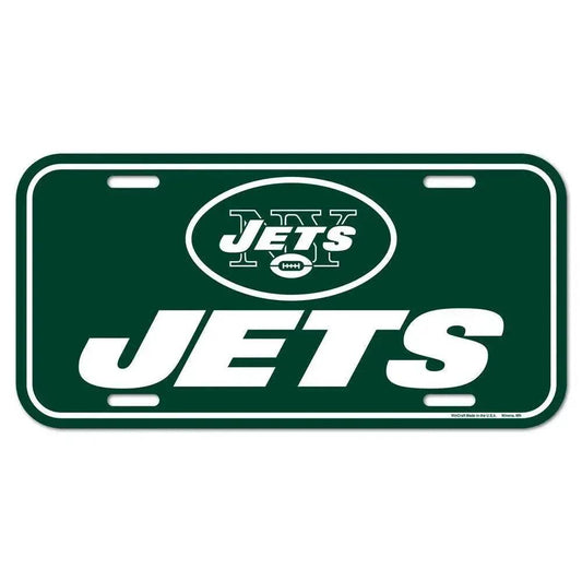  New York Jets License Plate Plastic -  ToylandEU™