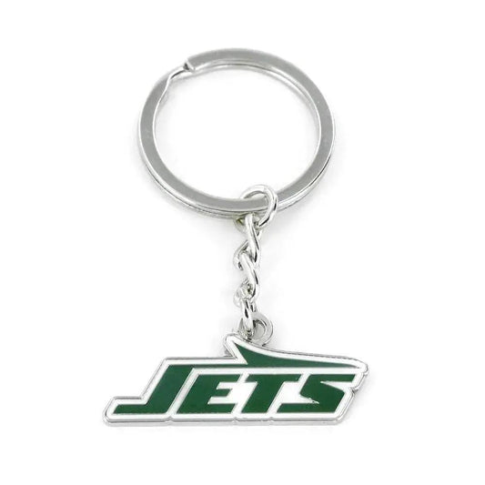  New York Jets Logo Keychain Durable Metal Split Ring -  ToylandEU™