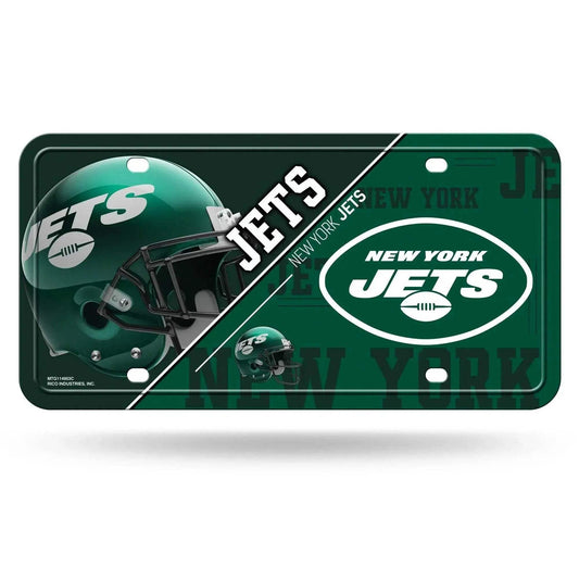  New York Jets Metal License Plate Alternate Design -  ToylandEU™