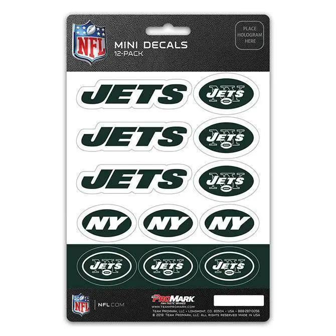  New York Jets Mini Decal Set 12 Pack Premium Vinyl Laminate -  ToylandEU™