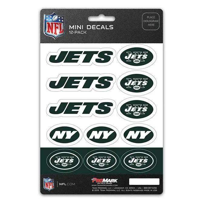  New York Jets Mini Decal Set 12 Pack Premium Vinyl Laminate -  ToylandEU™