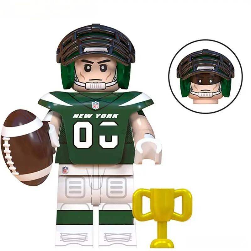 New York Jets NFL Football Teams Lego Minifigures Custom Toys - Minifigure Toys