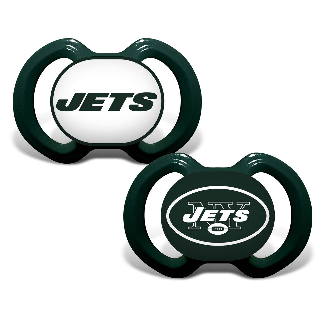 New York Jets Pacifier 2 Pack Officially Licensed NFL - ToylandEU