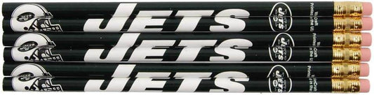 New York Jets Pencil Pack Six Pack WinCraft NFL Team Logo - ToylandEU