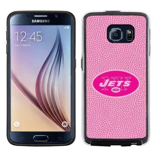  New York Jets Pink Pebble Grain Samsung Galaxy S6 Case -  ToylandEU™