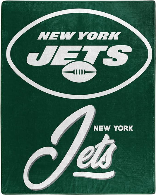 New York Jets Raschel Blanket 50x60 Signature Design - ToylandEU