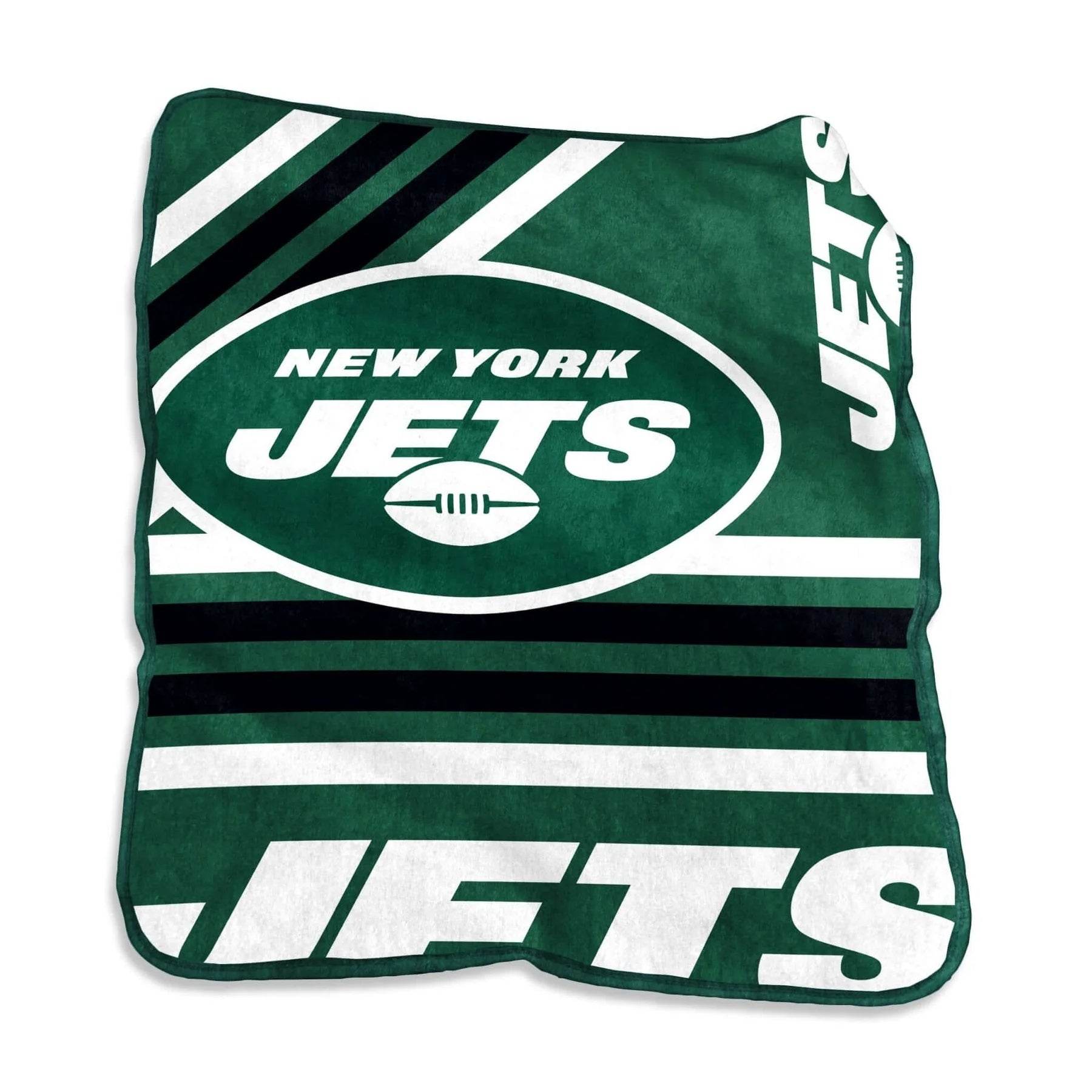 New York Jets Raschel Throw Blanket 50x60 Ultra Soft - ToylandEU