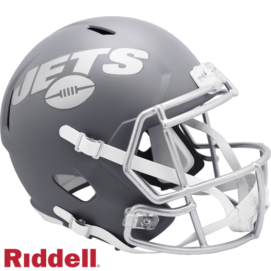 New York Jets Riddell Replica Helmet Slate Alternate - ToylandEU