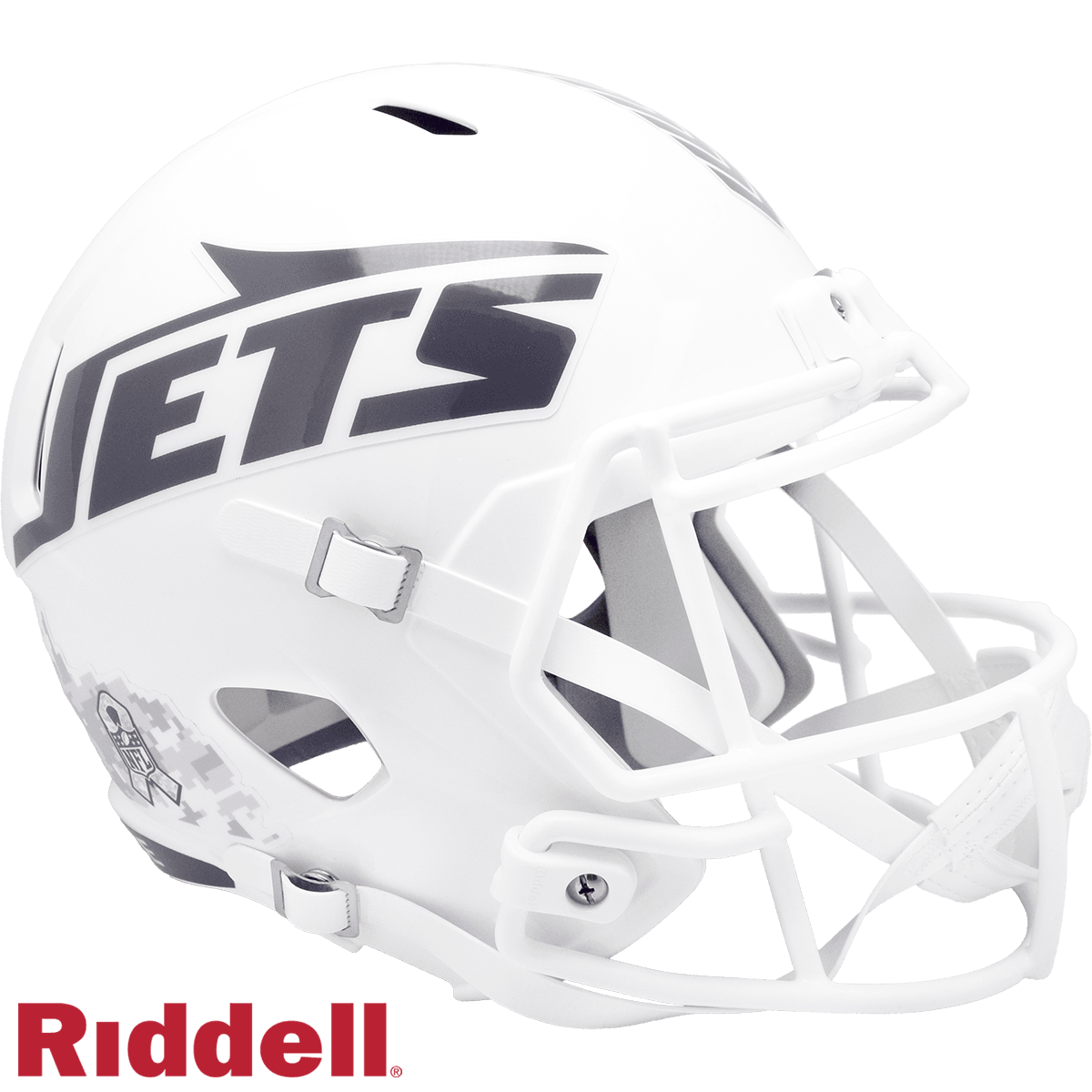 New York Jets Salute To Service Helmet Riddell Replica - ToylandEU