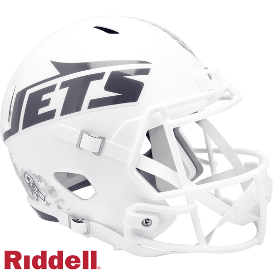 New York Jets Salute To Service Helmet Riddell Replica - ToylandEU