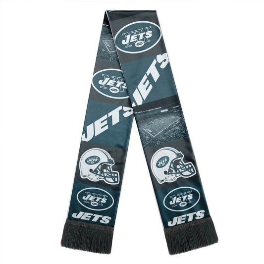 New York Jets Scarf Printed Bar Design Forever Collectibles - ToylandEU