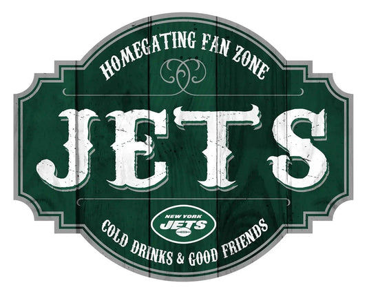  New York Jets Sign Wood 12 Inch Homegating Tavern Decor -  ToylandEU™