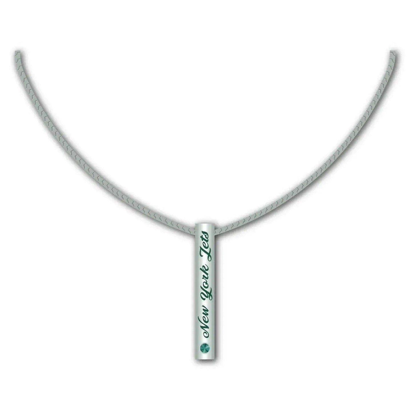  New York Jets Silver Bar Necklace Pendant For Fans -  ToylandEU™
