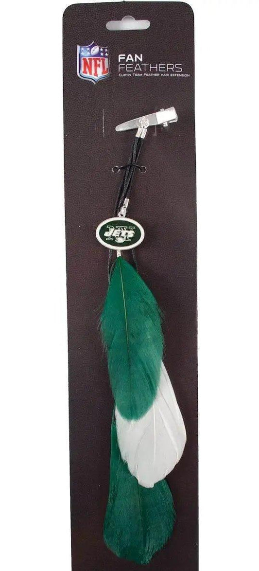  New York Jets Team Color Feather Hair Clip Little Earth -  ToylandEU™